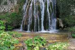 2025 aprile il paese di Cineto e le cascate di Rioscuro