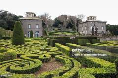 Villa Lante in Bagnaia. About 2000. (Photo by Imagno/Getty Images) .